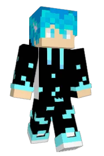 Luminocat Minecraft avatar full body