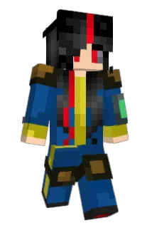 LuminousRapira Minecraft avatar full body