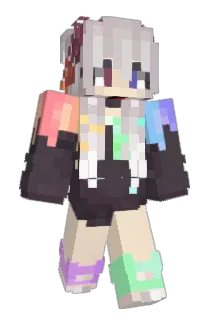 LunaBlyte Minecraft avatar full body