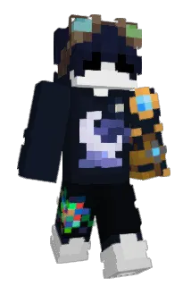 LunaCreates Minecraft avatar full body