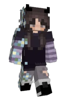 LunaFloral Minecraft avatar full body