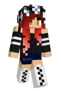 LunaKat Minecraft avatar full body