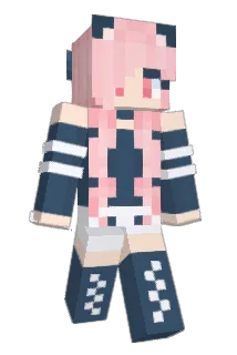 LunaLilyRose302 Minecraft avatar full body