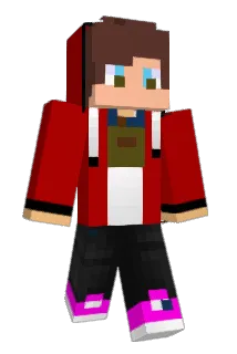 LunaMelon Minecraft avatar full body