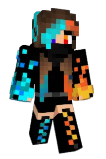 LunaNoir2020 Minecraft avatar full body