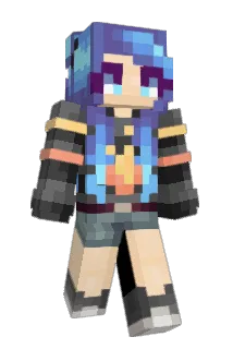 LunaPix Minecraft avatar full body