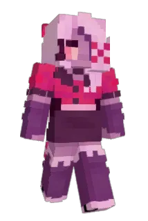 LunaShewolf Minecraft avatar full body