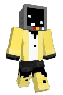 LunaSilverPelt Minecraft avatar full body