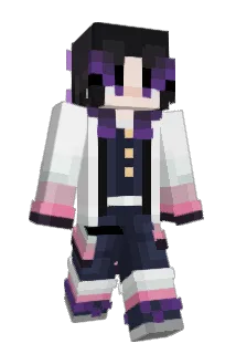 Lunalatic Minecraft avatar full body