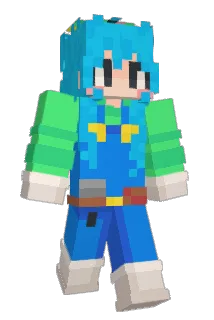 Lunamushi Minecraft avatar full body