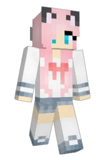 Lunaphere Minecraft avatar full body