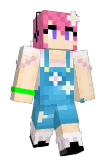 Lunaplexe Minecraft avatar full body