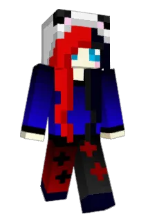 Lunartemis Minecraft avatar full body