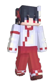 Lunarwolvesgod Minecraft avatar full body