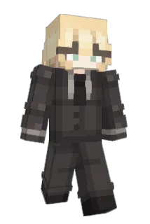 Luniblue Minecraft avatar full body