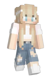 Luniia Minecraft avatar full body