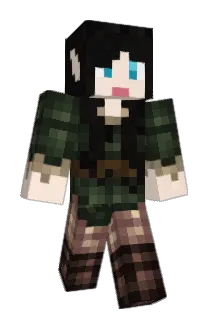 Lunine Minecraft avatar full body