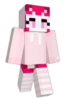 Luniwolf Minecraft avatar full body
