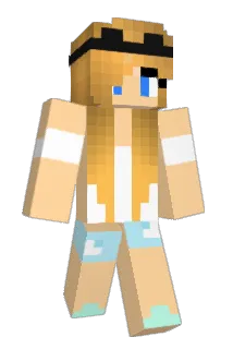 Lunz Minecraft avatar full body