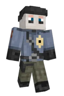 Lupoispro Minecraft avatar full body