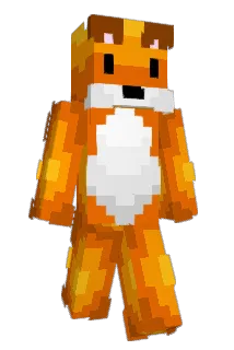 LurkingFox Minecraft avatar full body