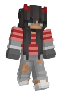 LusseBulleNum Minecraft avatar full body