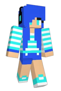 Luu_chan Minecraft avatar full body