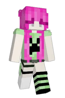 Luvhss Minecraft avatar full body