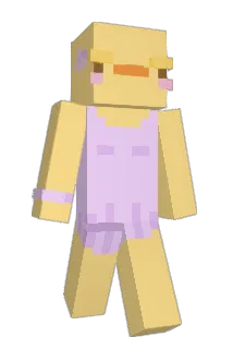 Luvrey Minecraft avatar full body