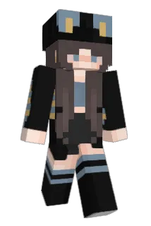 LuxayLux Minecraft avatar full body