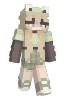 Luxcxa Minecraft avatar full body