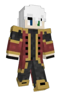 LuxsisCaulfield Minecraft avatar full body
