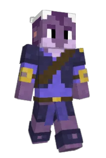 Luxxpapyrus Minecraft avatar full body
