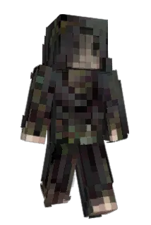 Luzoxx Minecraft avatar full body