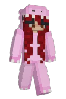 LycheePup Minecraft avatar full body