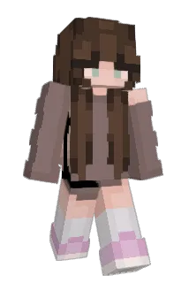 Lyddysaur Minecraft avatar full body