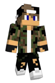 Lykk3n Minecraft avatar full body