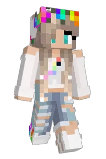 Lykketrold Minecraft avatar full body