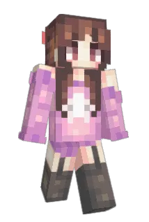 LynaGamer Minecraft avatar full body