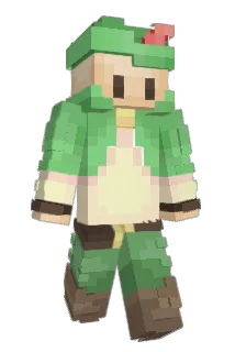 Lynixte Minecraft avatar full body