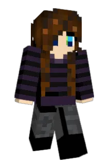 Lzzyloo Minecraft avatar full body