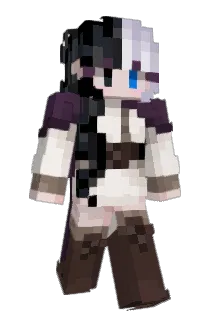 M00KI3 Minecraft avatar full body