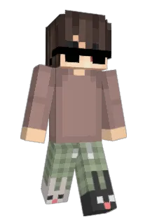 M1L0B Minecraft avatar full body