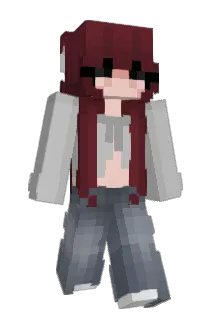 M1aka Minecraft avatar full body