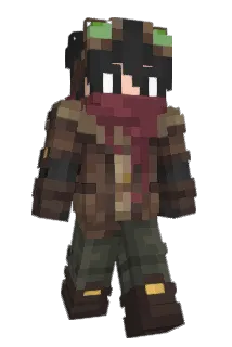 M1kaX Minecraft avatar full body