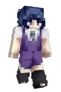 M1lkywayz Minecraft avatar full body