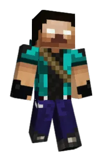 M34TY Minecraft avatar full body