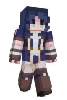 M3L1KA Minecraft avatar full body
