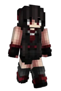 M3M0N4 Minecraft avatar full body