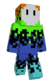 M3gamichi Minecraft avatar full body